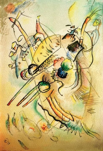 Composition D by Wassily Kandinsky